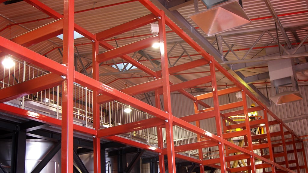 Orange square tube fabrication